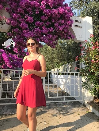 H&m sırt dekolteli elbise