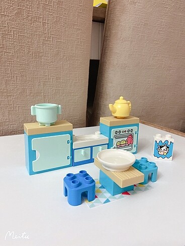  Beden Renk Orjinal Lego duplo mutfak set