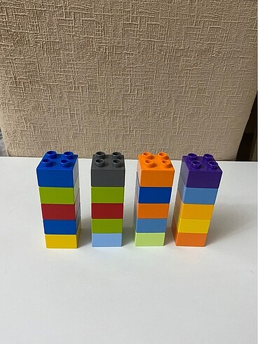 Lego duplo kare tuğlalar