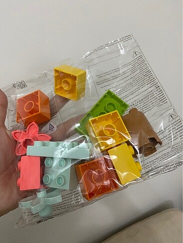 Lego duplo poşetli tuğlalar