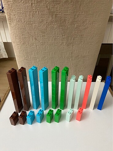  Lego duplo dik tuğlalar