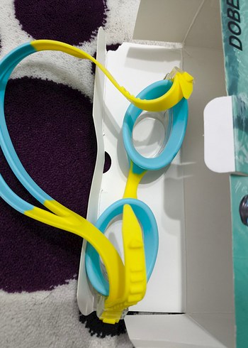 DOBET Çocuk Yüzme Gözlüğü Elastik Bantlı - Görsel 3