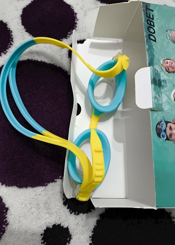 DOBET Çocuk Yüzme Gözlüğü Elastik Bantlı - Görsel 4