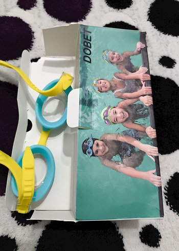 DOBET Çocuk Yüzme Gözlüğü Elastik Bantlı - Görsel 6