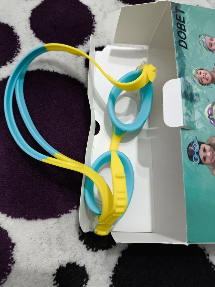 DOBET Çocuk Yüzme Gözlüğü Elastik Bantlı - Görsel 4