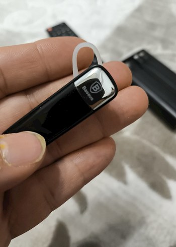 Gri Bluetooth Kulaklık baseus kulaklık - Görsel 4