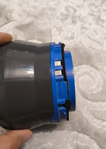 Kompakt Mavi Elektrikli Süpürge Başlığı - Görsel 7