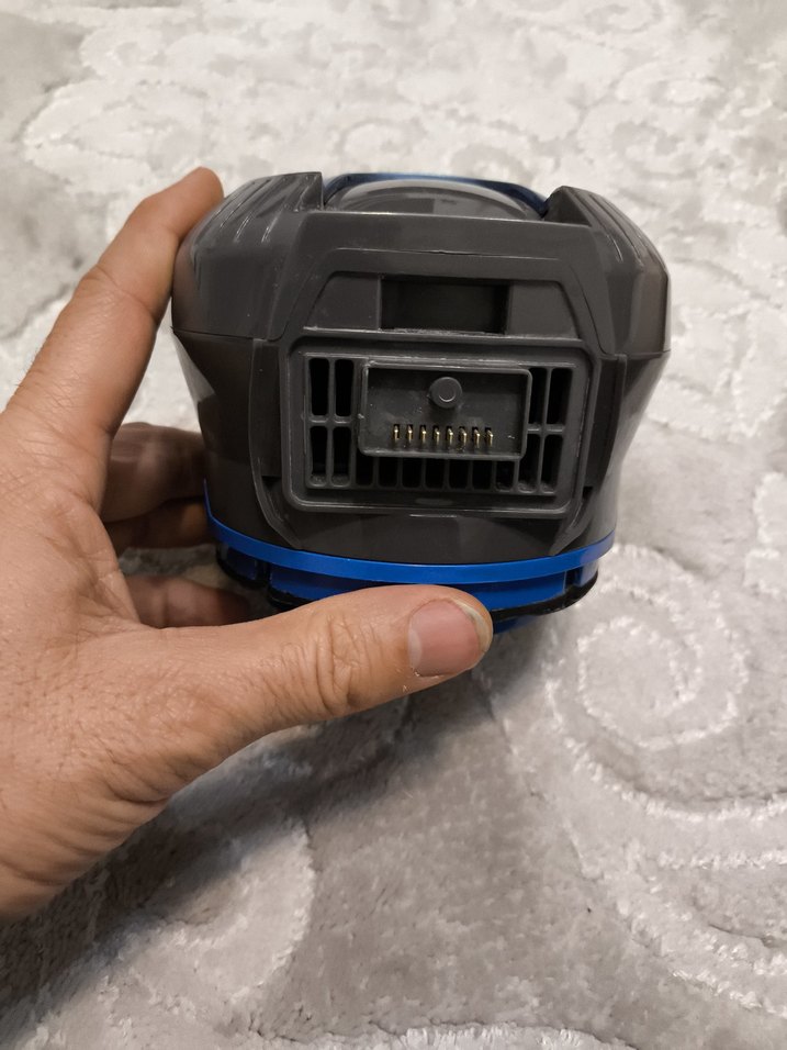 Kompakt Mavi Elektrikli Süpürge Başlığı - Görsel 2