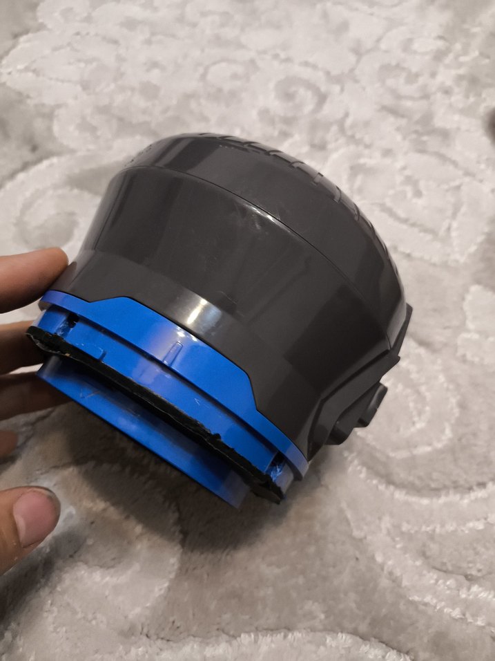 Kompakt Mavi Elektrikli Süpürge Başlığı - Görsel 3