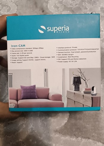 Superia Oversmart Iron-CAM Bebek Kamerası - Görsel 6