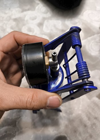 Mavi Renkli Basınç Göstergeli Pompa - Görsel 8