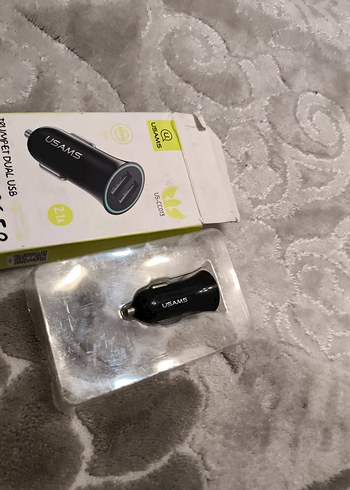 USAMS Siyah Araç Şarj Cihazı - Görsel 7