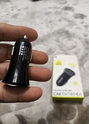 USAMS Siyah Araç Şarj Cihazı - Görsel 5