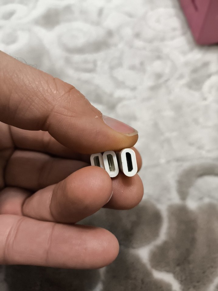 Beyaz USB Tip-C ve Micro USB Adaptörleri - Görsel 5