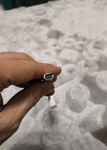 Gri Power Bank Adaptörü VGA type c - Görsel 3