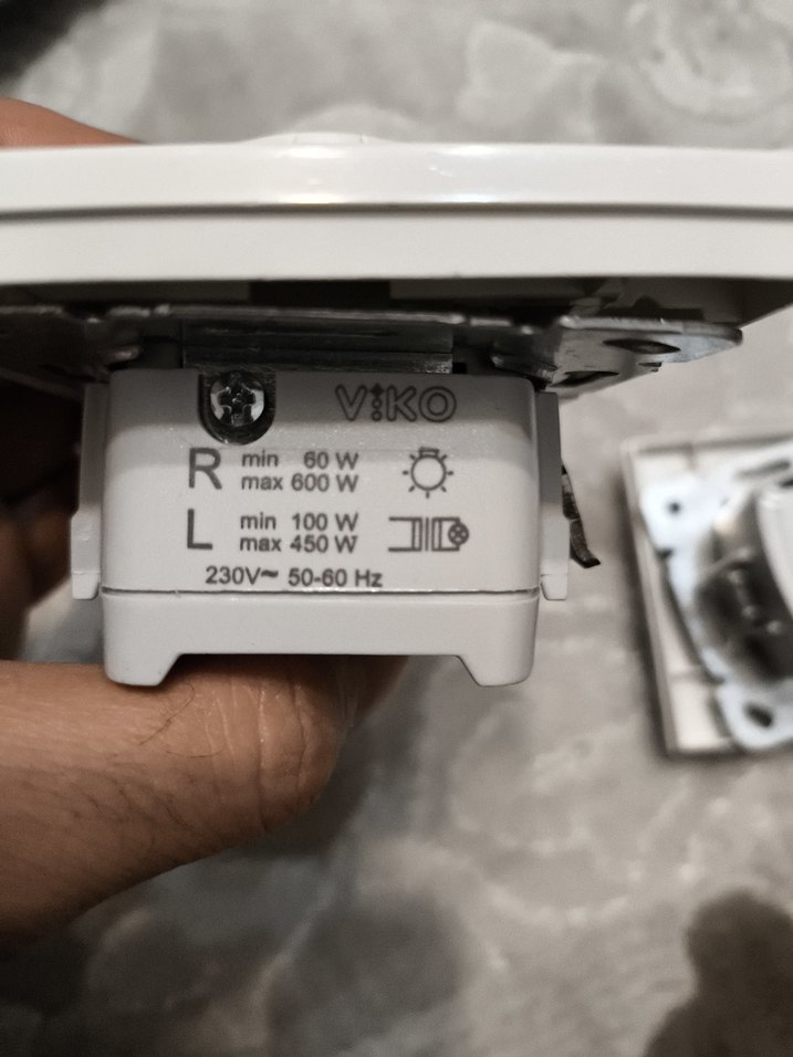 Viko Beyaz Gri Dimmer Anahtarlar - Görsel 5