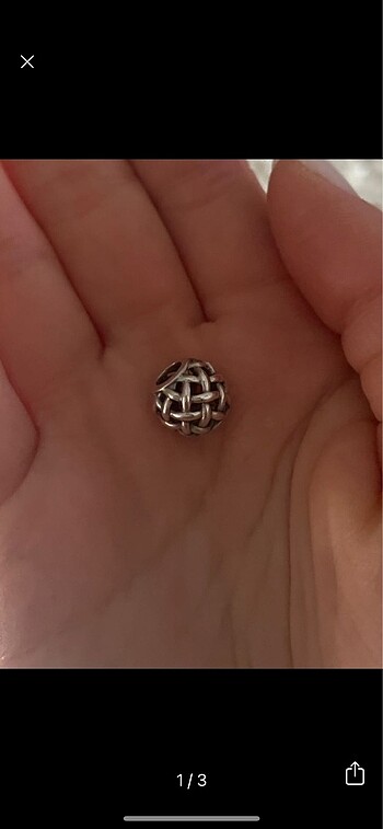 pandora örgü ve pati charm