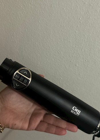 Siyah Saç Düzleştirici Fırça cien beauty - Görsel 5