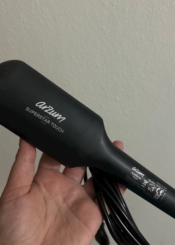 Arzum Siyah Saç Düzleştirici Fırça - Görsel 6