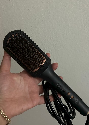 Arzum Siyah Saç Düzleştirici Fırça - Görsel 3