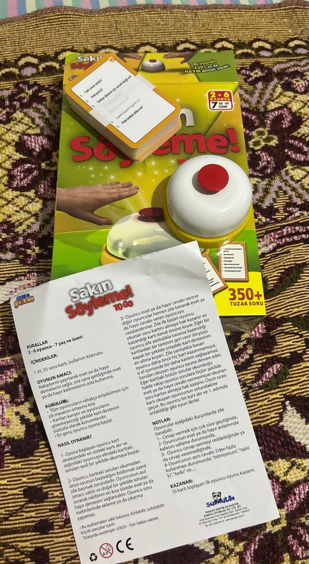 Sakin Söyleme! TO GO Eğitici Oyun - Görsel 2