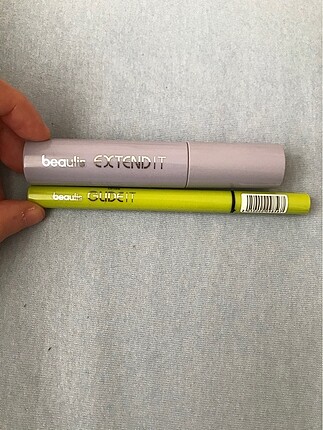 Beaulis maskara ve eyeliner
