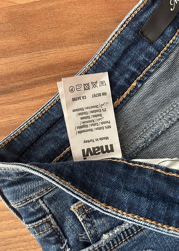 Mavi Jeans Kadın Mavi Kot Şort Mini Kesim