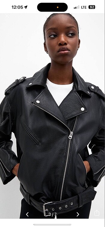 Pull and Bear Pull&bear 0 orijinal deri ceket