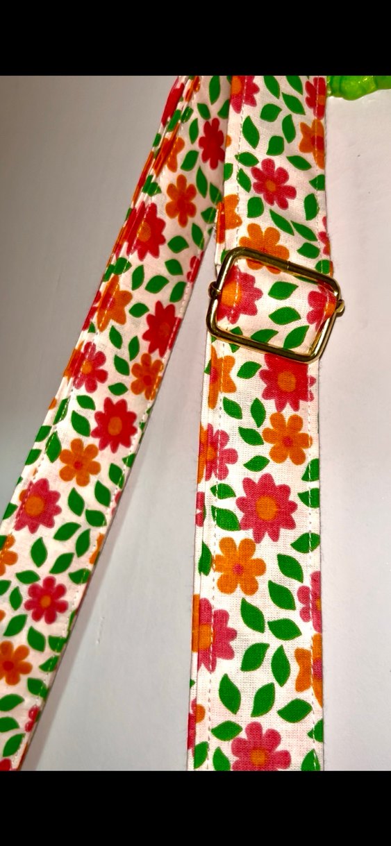 Çiçek Desenli Fermuarlı Bohem Kadın Çantası - Görsel 4