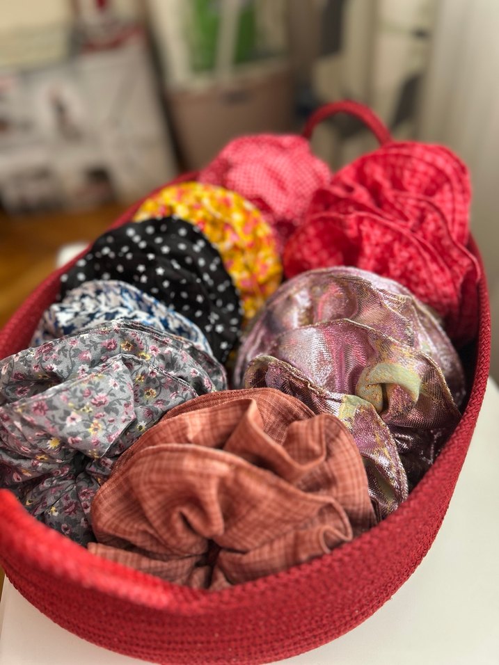 Renkli Fırfırlı Kadın Saç Tokaları - Görsel 3