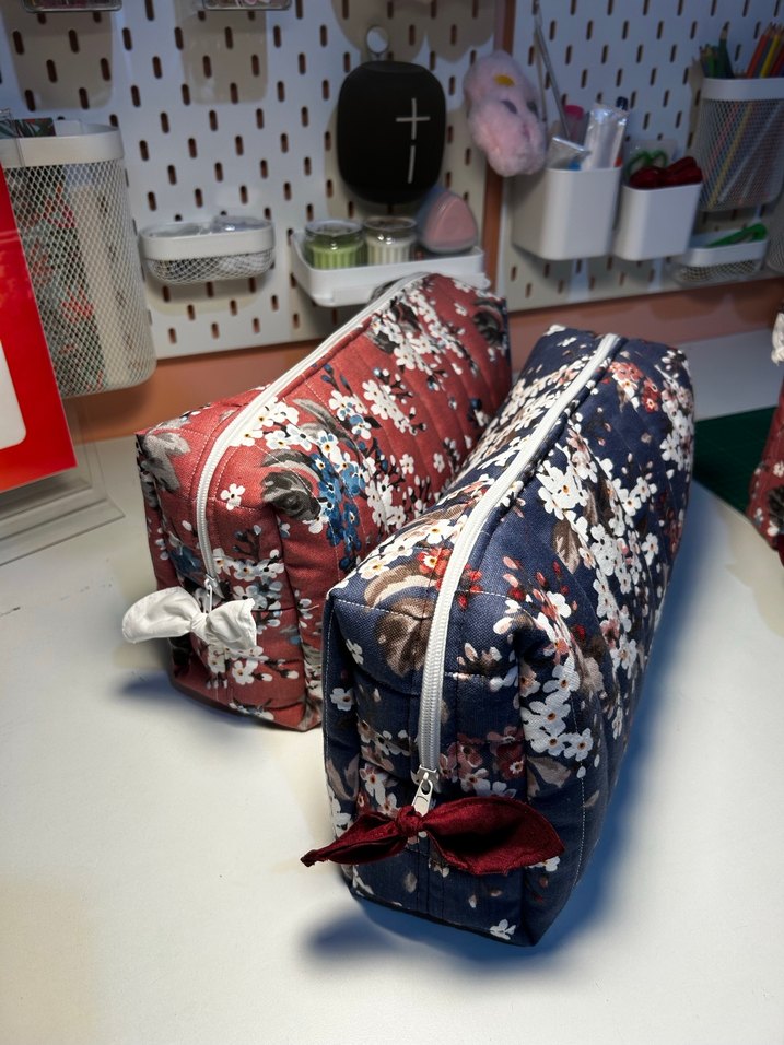 Çiçek Desenli Fermuarlı Bohem saç şekillendirici başlık bölmeli - Görsel 3