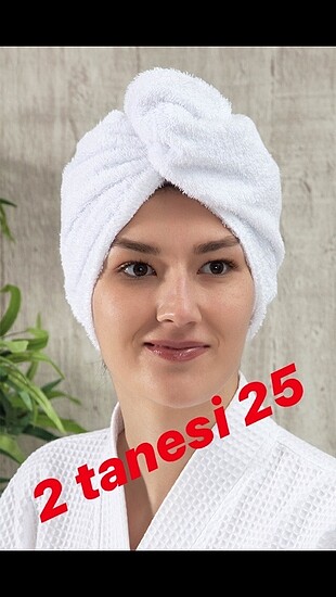 Pamuklu bone havlu