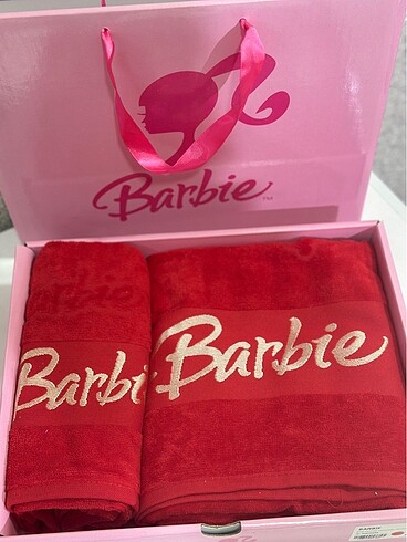  Beden Barbie Havlu seti