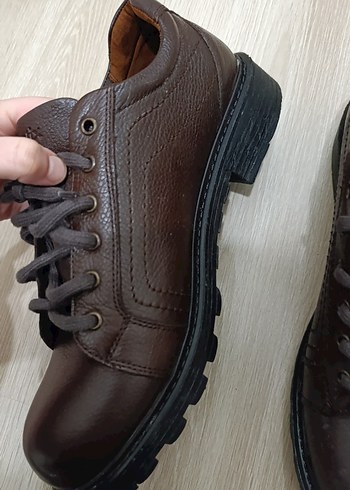 Koyu Kahverengi Erkek Bağcıklı Ayakkabı kinetix - Görsel 2