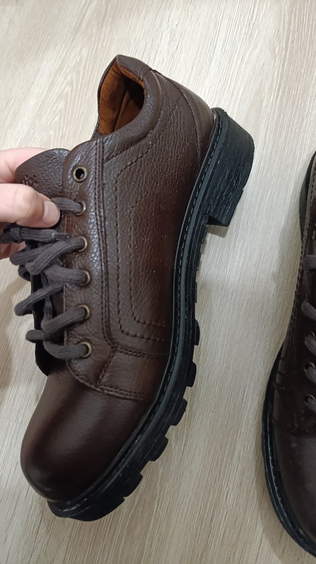 Koyu Kahverengi Erkek Bağcıklı Ayakkabı kinetix - Görsel 2