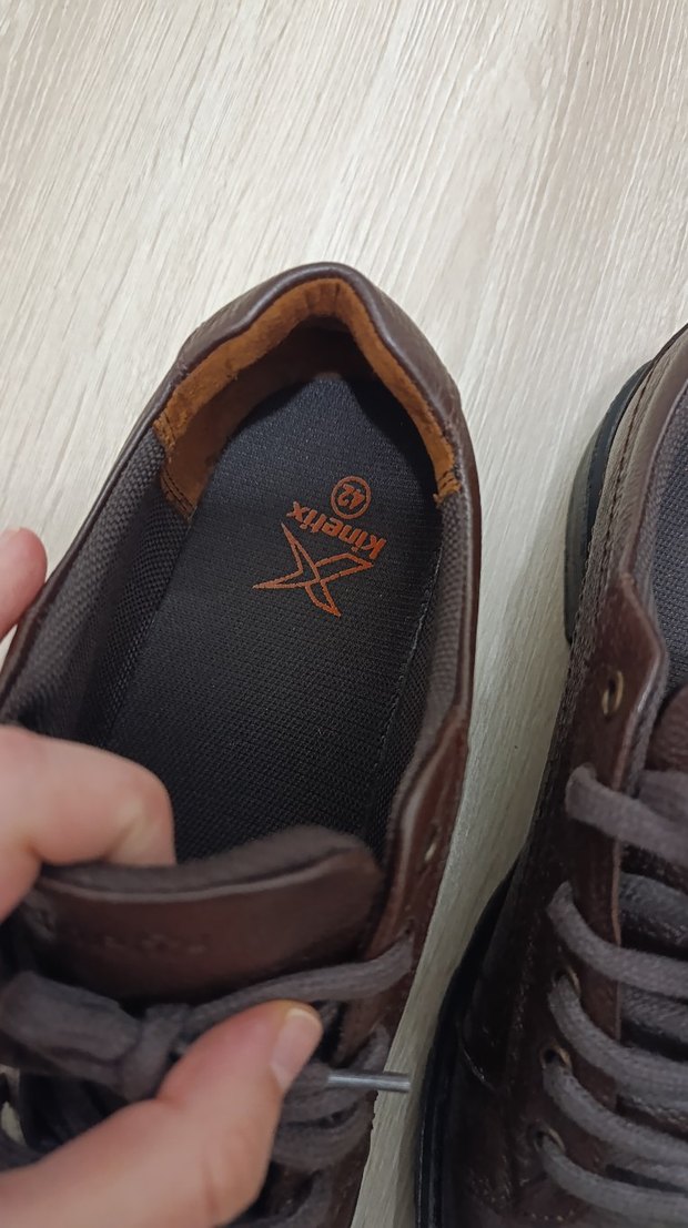 Koyu Kahverengi Erkek Bağcıklı Ayakkabı kinetix - Görsel 3