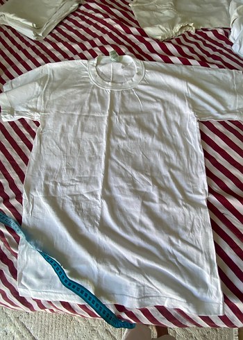 Beyaz Pamuklu iki adet atlet - Görsel 4