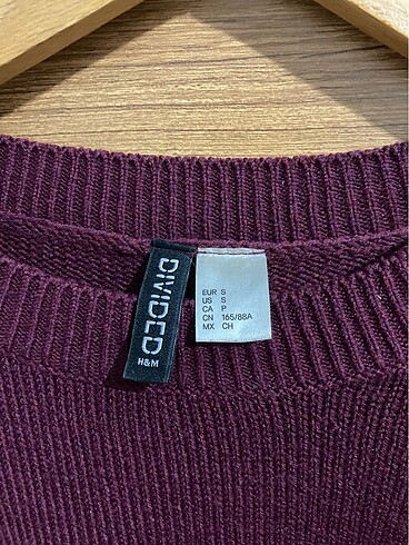 s Beden bordo Renk H&M Bordo Kazak