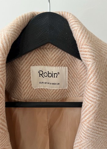 Robin Bej Kadın Midi kaban