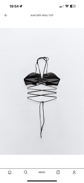 Zara deri crop