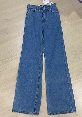 34 Beden Vatkali wide leg jean