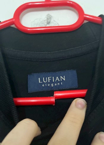 Erkek Siyah Örme Sweatshirt - Görsel 2