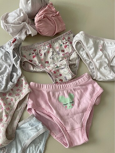 Toplu kız çocuk iç çamasırı - Görsel 3