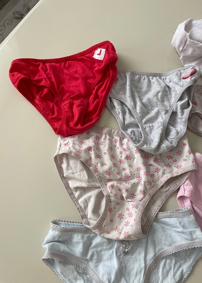 Toplu kız çocuk iç çamasırı - Görsel 2