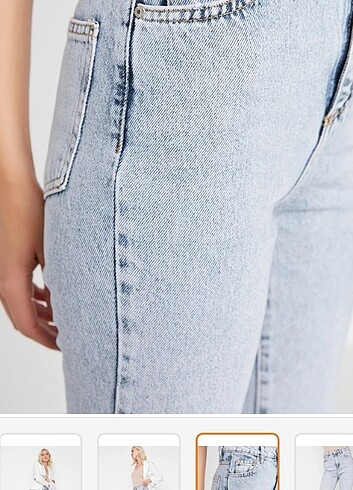 Trendyol & Milla Trendyolmilla açık mavi yüksek bel bootcut jeans