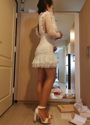 RAİSA VANESSA 36 NİKAH NİŞAN AFTER BEYAZ ELBİSE 