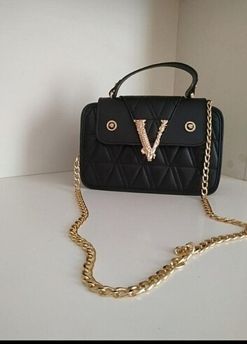 Versace siyah çanta