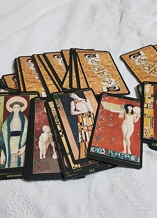 Klasik Tarot Kartları Klimt Özel Serisi