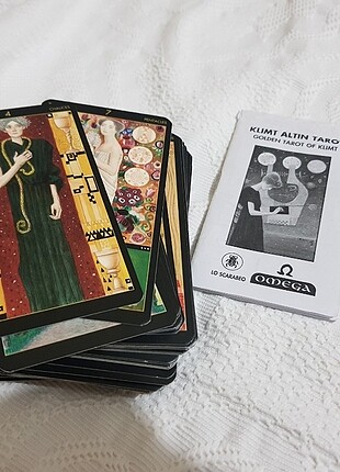  Beden Klasik Tarot Kartları Klimt Özel Serisi