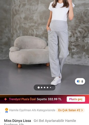 İkili Hamile Pantolon - Görsel 3